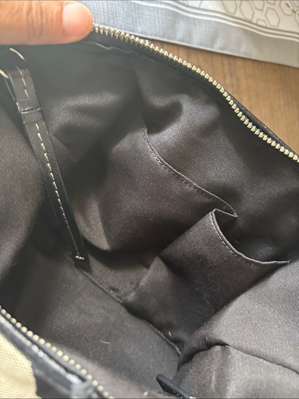 Coach Signature Strip Convertible Hobo Shoulder Bag - Picture 16 of 16